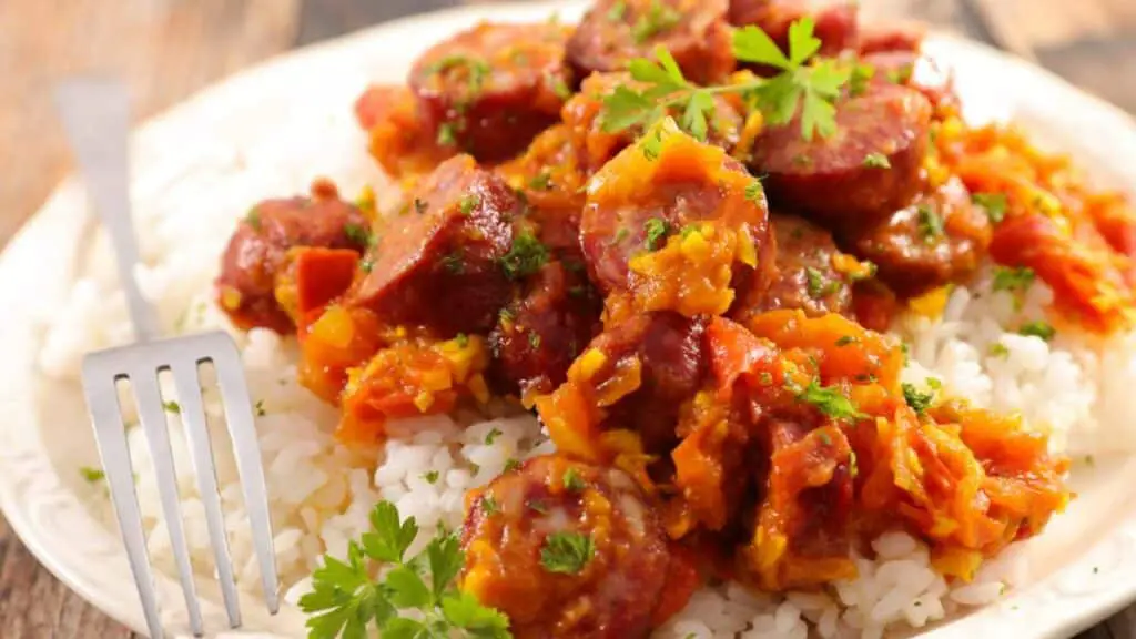 Rougail Saucisse au Cookeo