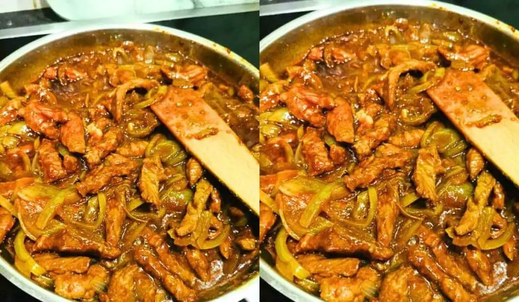 Bœuf Sauté aux Oignons