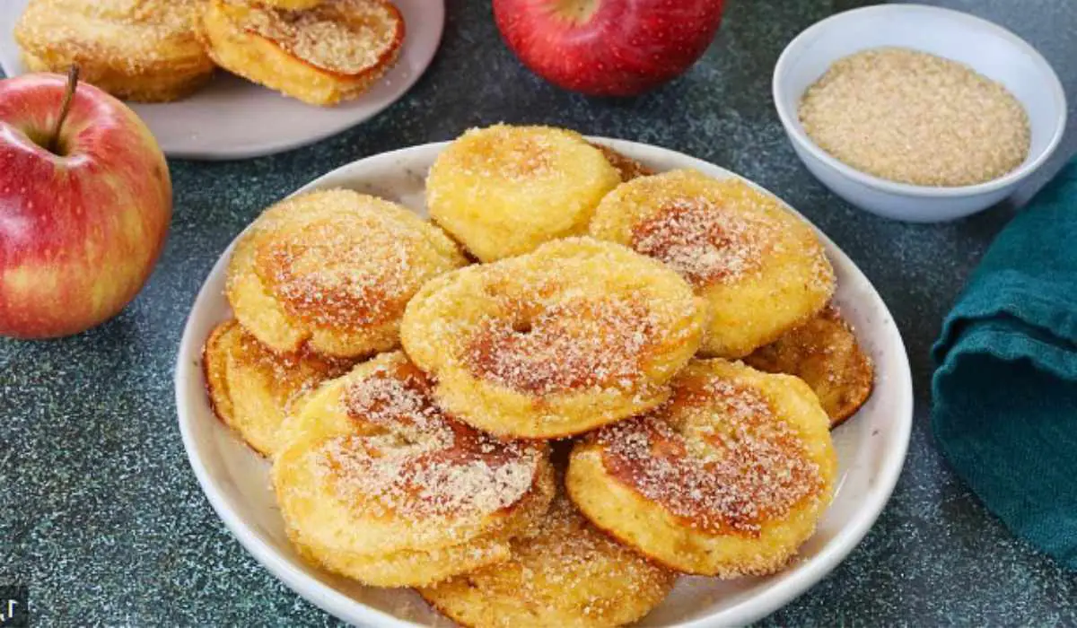 Beignets de pommes à la poêle