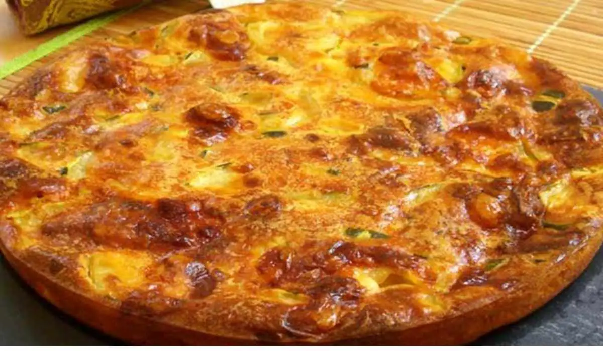 Quiche sans pâte au chèvre et courgettes