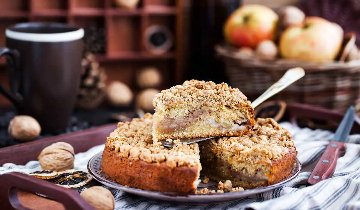 Cake aux Pommes Cannelle et noix