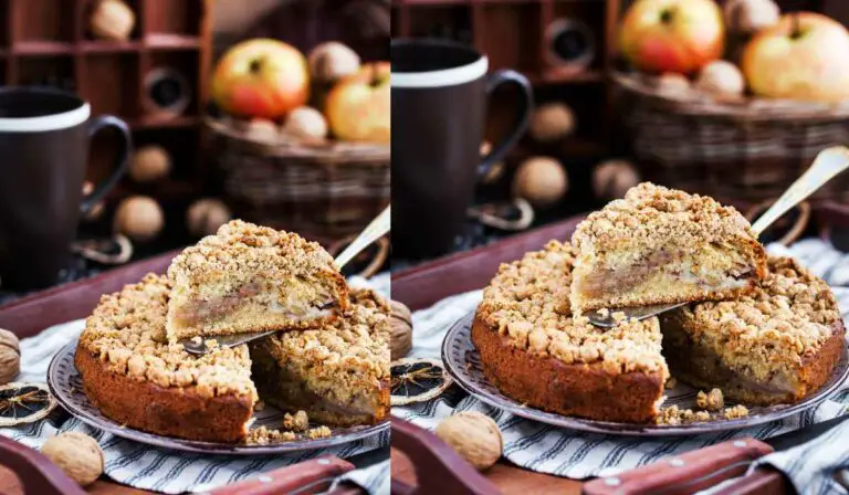 Cake aux Pommes Cannelle et noix