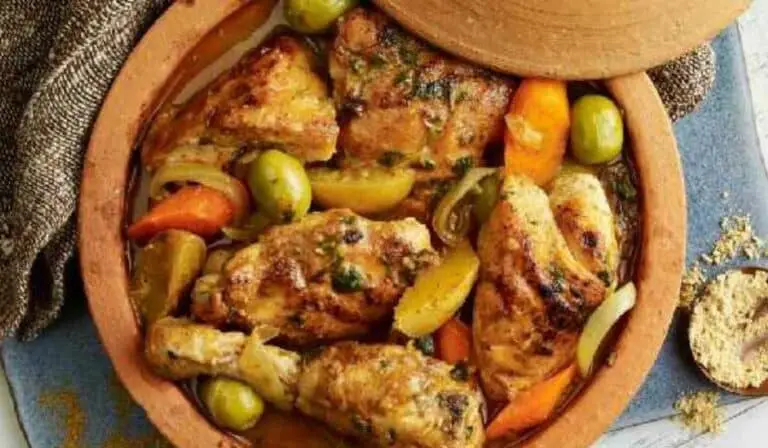 Tajine de poulet aux épices