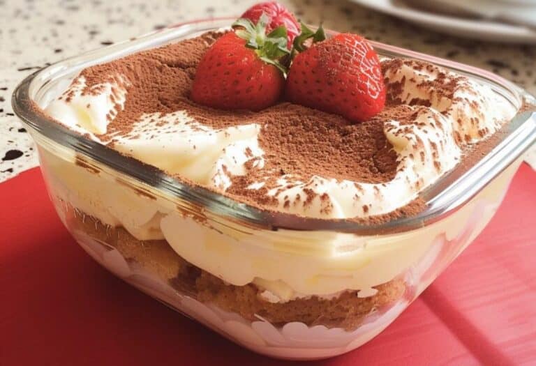 Tiramisu à la Fraise